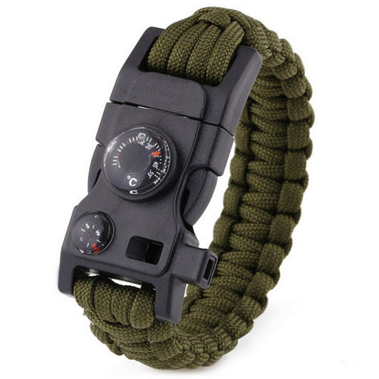 Outdoor Paracord Survival Parachute Cord Bracelet (RN addition)